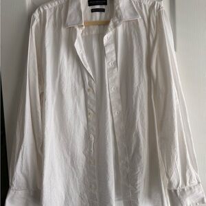 Nick Graham Men's White Casual Button-Down Shirt